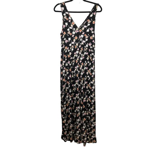 ASOS Women's Size 6 Floral Double V Sleeveless Romper Jumpsuit - Picture 1 of 7